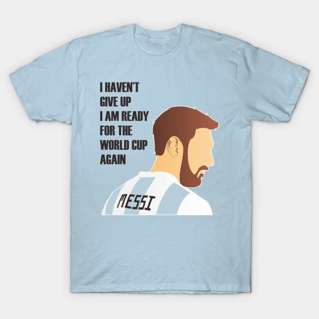 MESSI T-Shirt by Aldyz